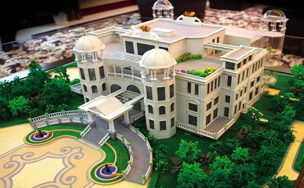 农业秦安秦安沙盘模型的应用