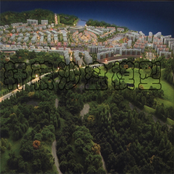 兰州九州新区秦安规划模型
