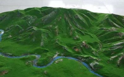 现代秦安秦安沙盘模型的优势