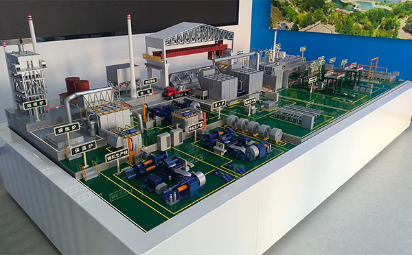 酒钢集团东铝厂-铝材生产线秦安机械模型 酒钢集团东铝厂-铝材生产线秦安机械模型